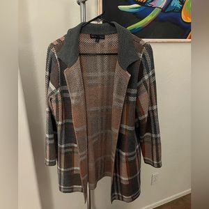 Grey & Orange Sweater